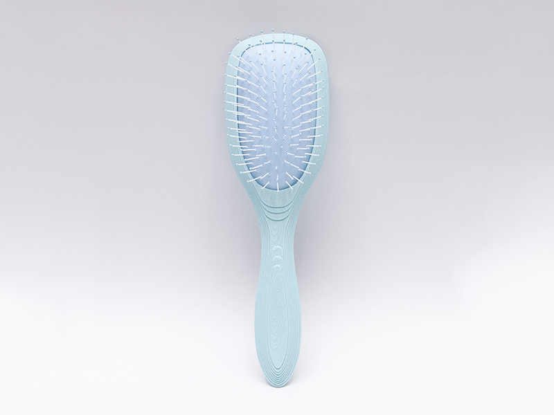 친환경 섬유 밀짚 엉킴 방지 헤어 브러쉬